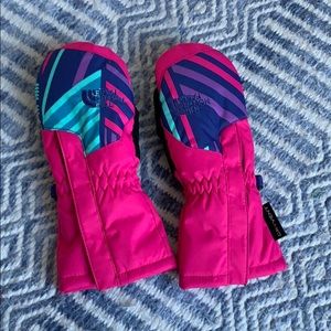 North Face Toddler Girl’s Waterproof Mittens